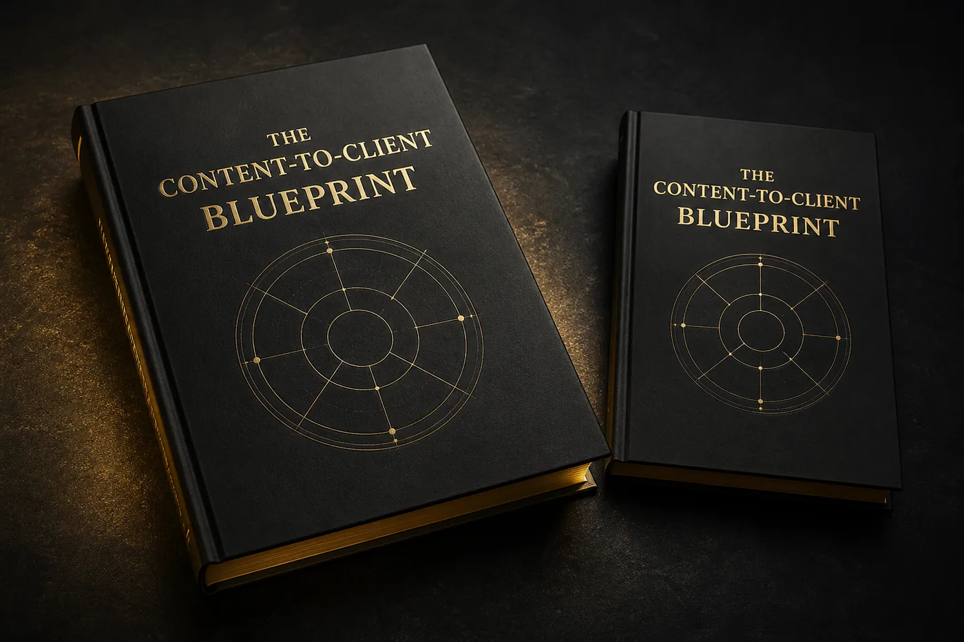 The Content-to-Client Blueprint hardcover book